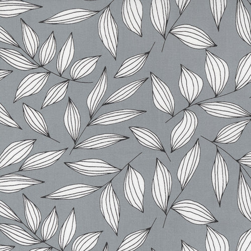 Create By Alli K Designs For Moda – Steel Leaves