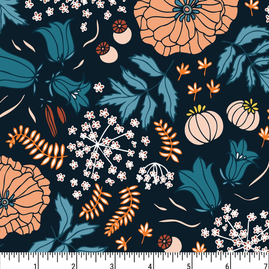 Night Flowers: A Summer Tale - Phoebe Fabrics