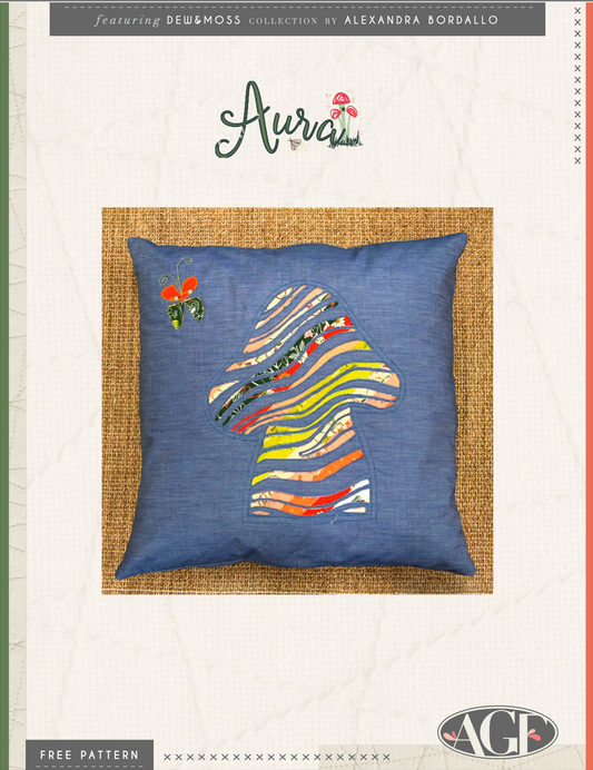 Free Aura Pillow Pattern - 22"x22" AGF Studios