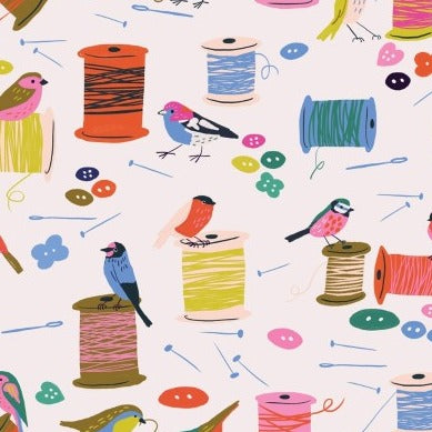 Bobbins + Birds | Stitch & Sew - Dashwood Studio