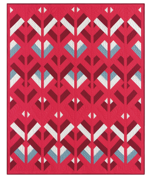 Free Arrowhead Quilt Pattern - RK Cotton Solids