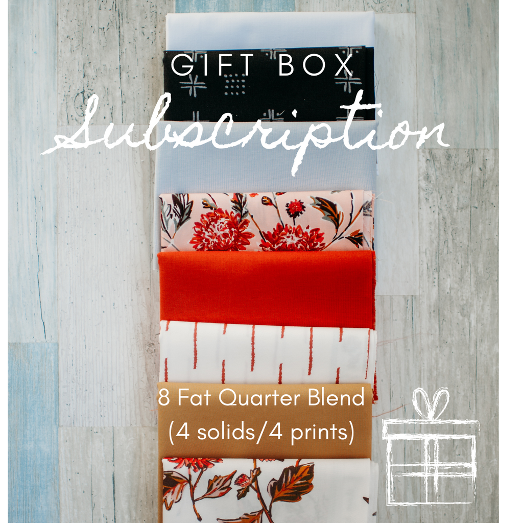 3 MONTH Fat Quarter Blend Gift Box Subscription