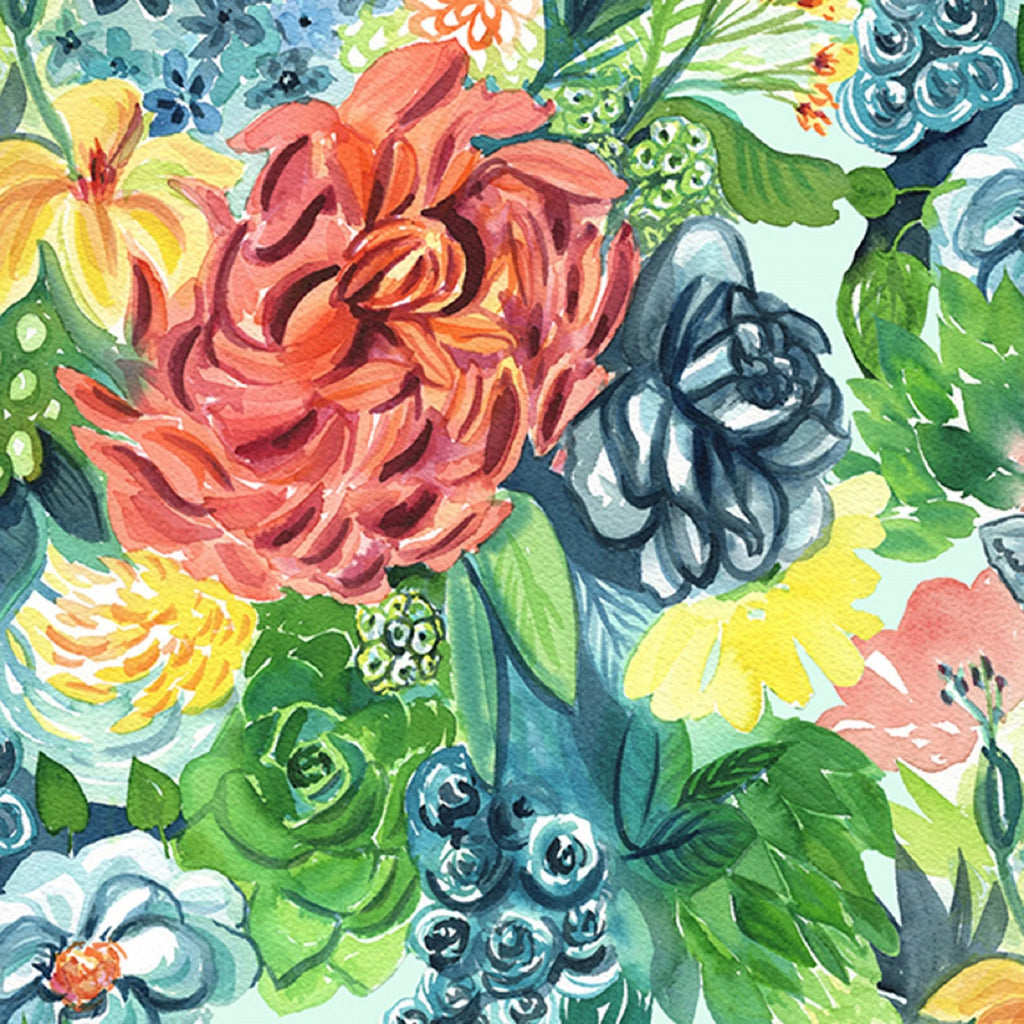 Large Floral - Joyful - Suite B Quiltex
